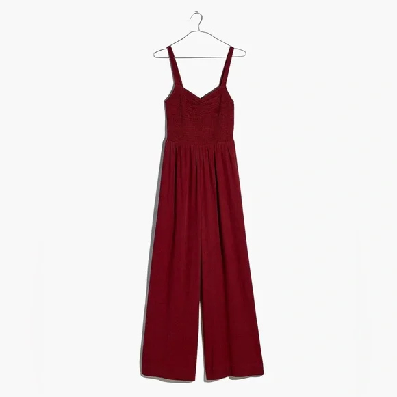 NWT / Madewell The Lucie Wide-Leg Jumpsuit - Picture 4 of 8